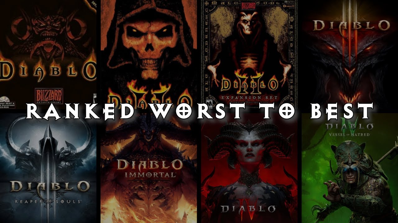 Я играл и оценивал ВСЕ игры серии Diablo (включая дополнения)