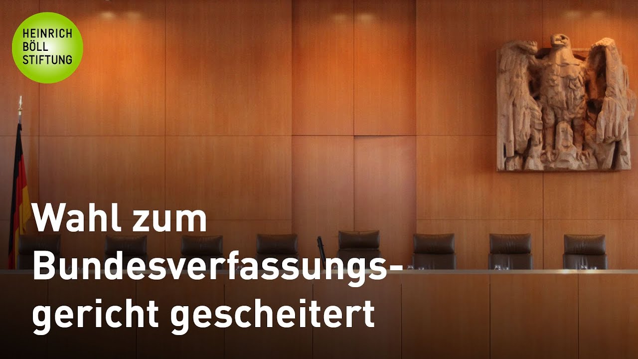 Wahl zum Bundesverfassungsgericht gescheitert