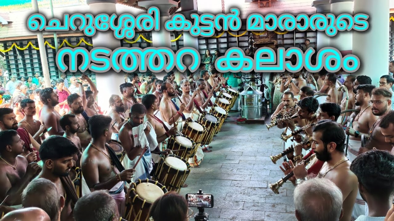 ചെറുശ്ശേരി കുട്ടൻമാരാരുടെ തകർപ്പൻ നടത്തറകലാശം #chendamelam #pooram 