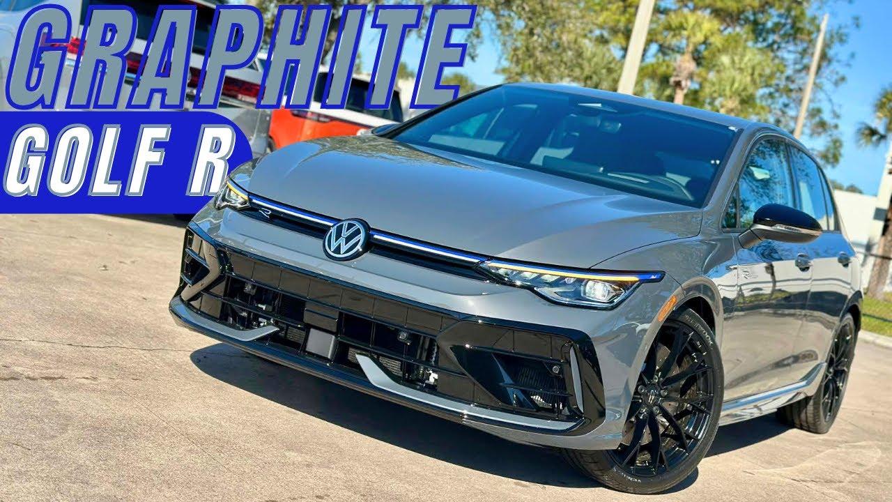 2026 VW Golf R Gets New Paint Color, Loud Exhaust and Lots Of Style