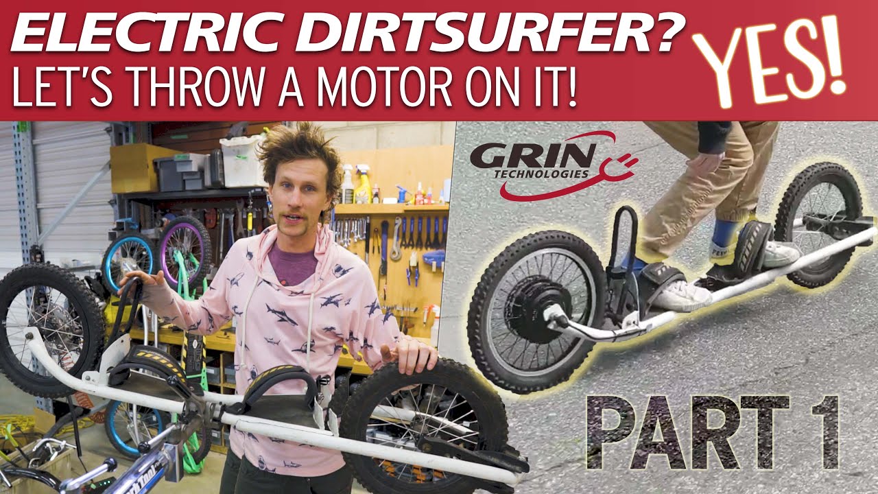 Electrifying a Vintage Dirtsurfer