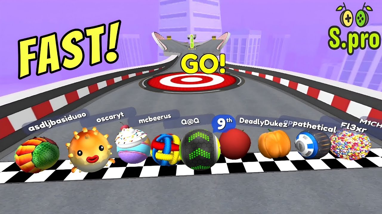 Going Balls - Speedrun Epic Race 577 ᯓ⚽︎ #goingballs #gameplay #marblesrace