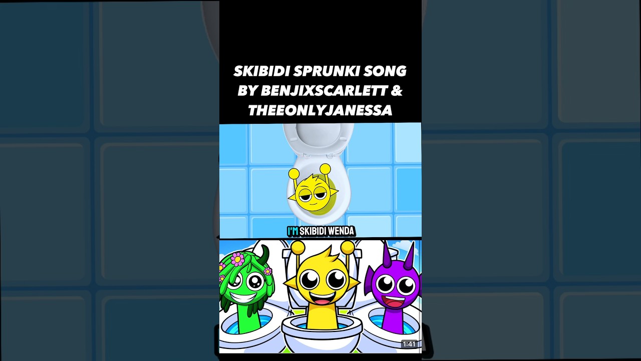 Incredibox Sprunki SKIBIDI Toilet Song Animated Music Video by BENJIxScarlett and @TheOnlyJanessa
