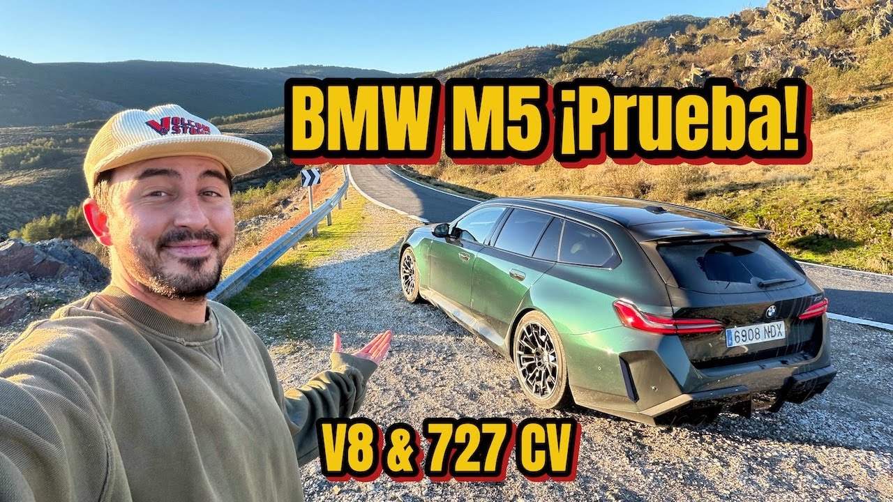 BMW M5 Touring 2025, ¿No lo hemos entendido? MI COCHE con motor V8 para empezar 2026