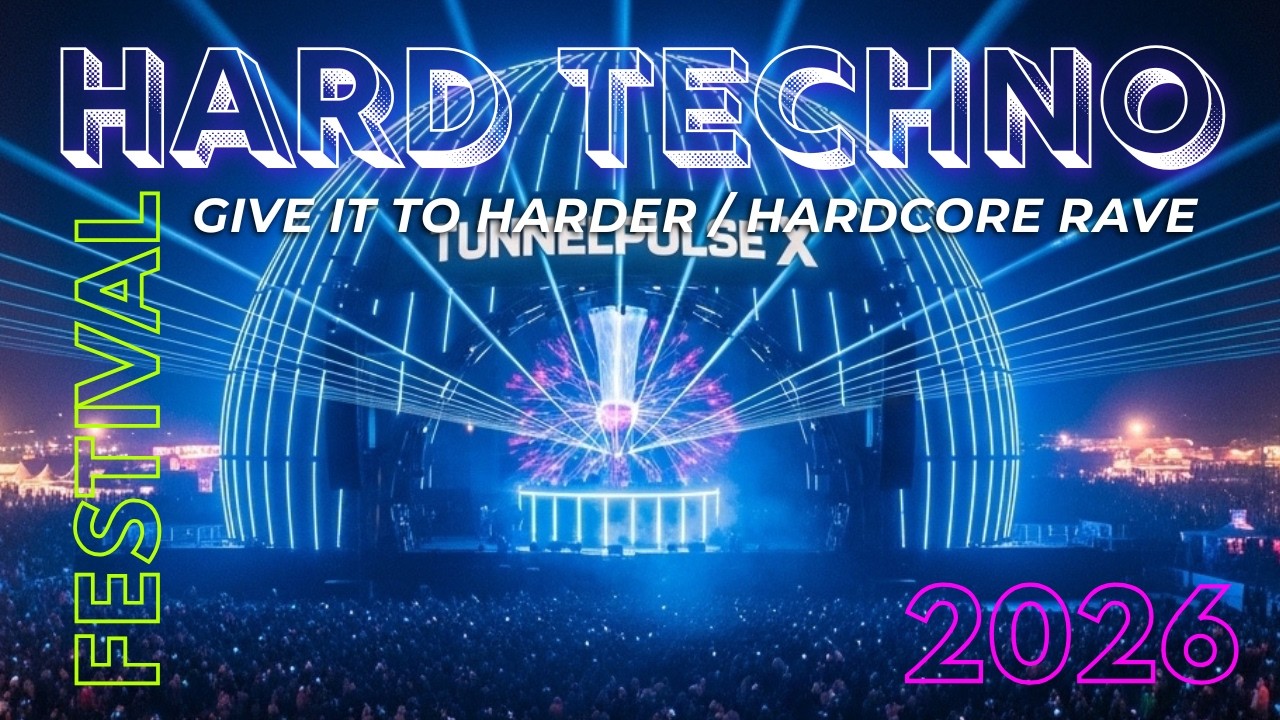 NEON FLOW ⚡ Cyber Industrial Hard Techno Atmosphere | Dark Warehouse Festival Energy (152 BPM)