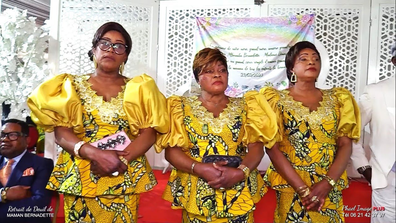 LA FAMILLE DEMASSOUET RETIRE LE DEUIL DE LEUR MAMAN MBOUMBA BERNADETTE