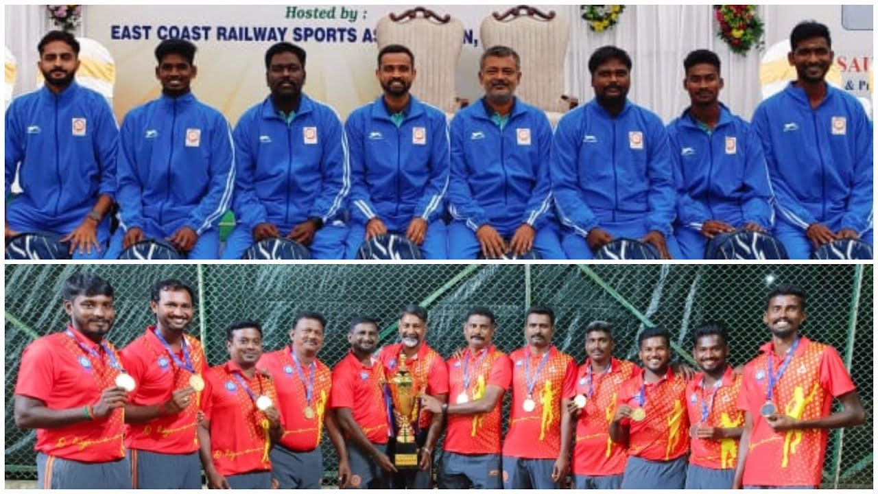 Southern Railway Vs Western Railway | All India Inter Railway Championship 2023 | #ballbadminton