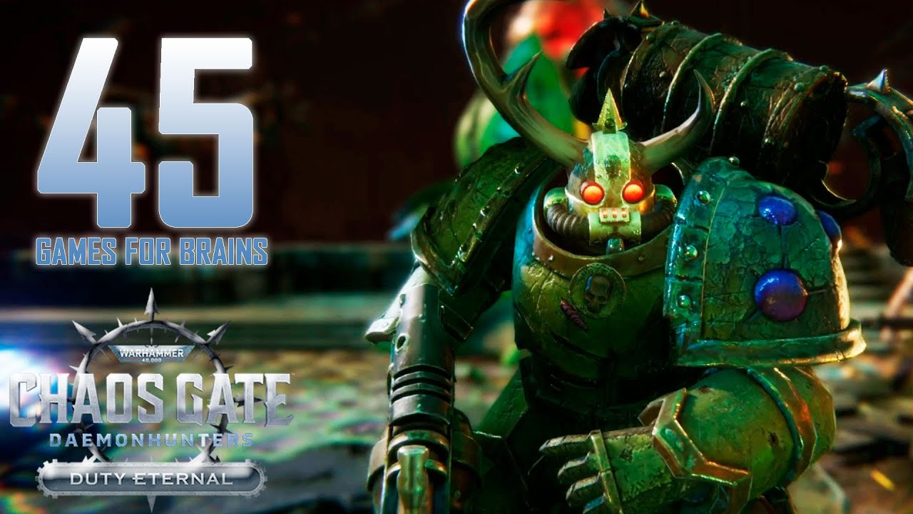 🌐Снова в мужской компании (#45) | Warhammer 40 000: Chaos Gate - Daemonhunters (легенда)