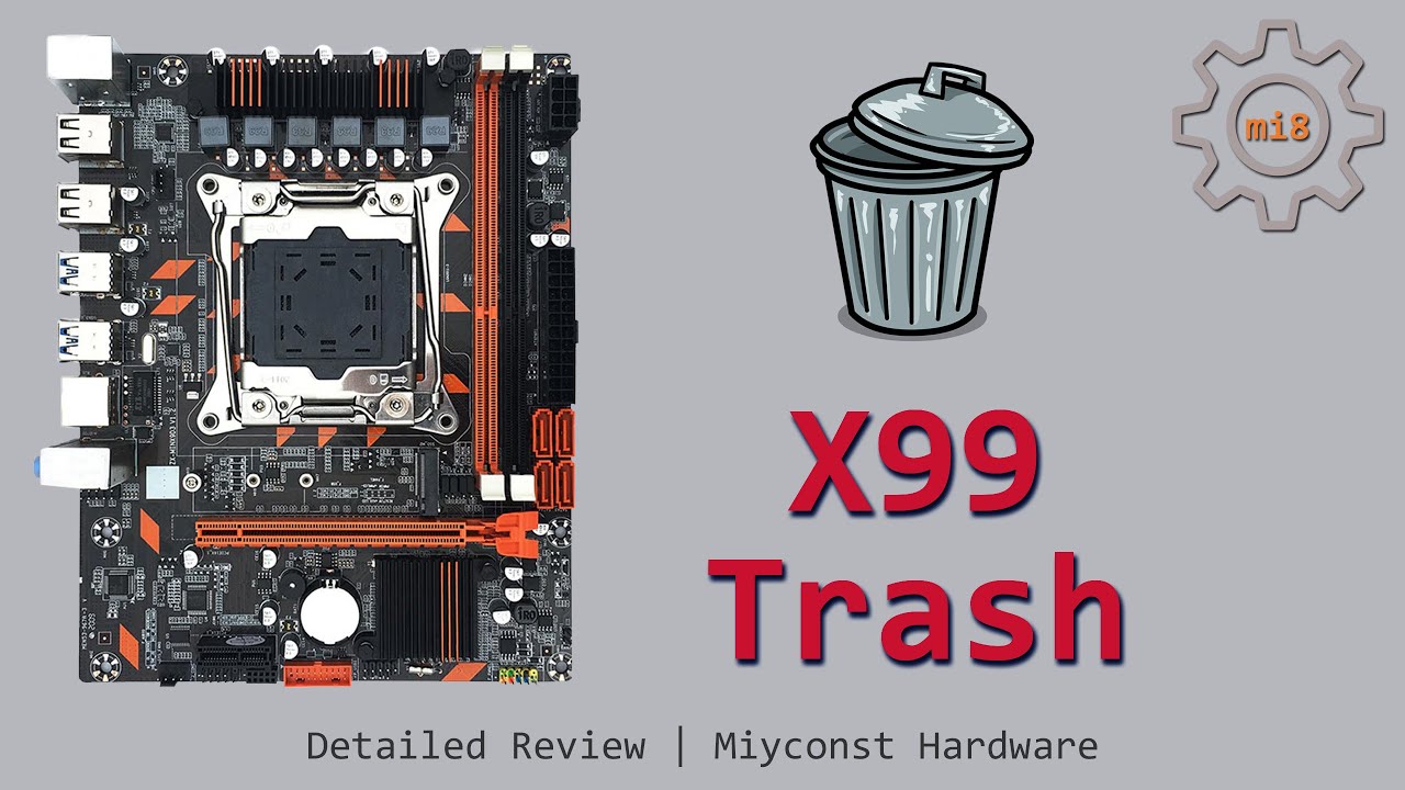 🇬🇧 Review of Trash X99 (Kllisre, Machinist) LGA 2011-3 | E5-2620 V3 | Turbo Unlock | GTX 1660