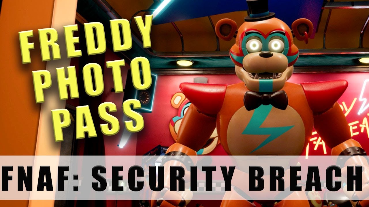Five Nights At Freddy's Security Breach Find a Freddy Photo Pass location
