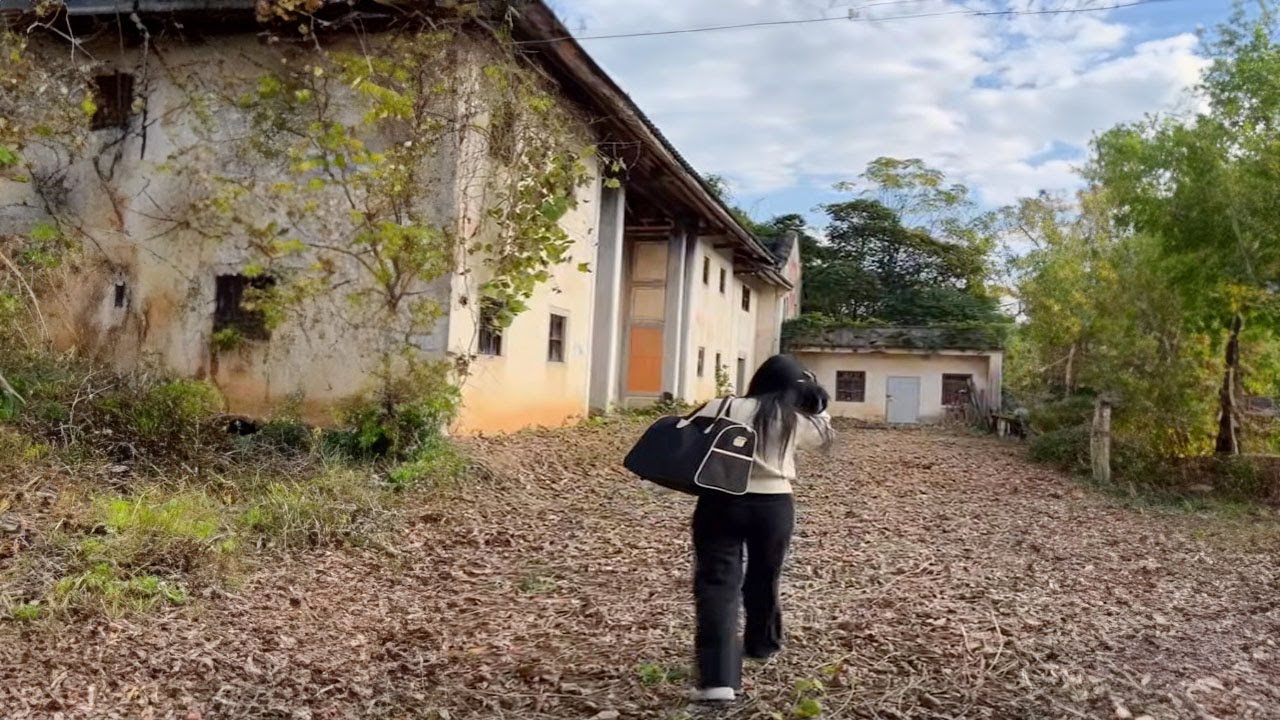 After Divorce, Single Woman Builds a Bamboo House in Mountain and Transforms the Garden for New Life