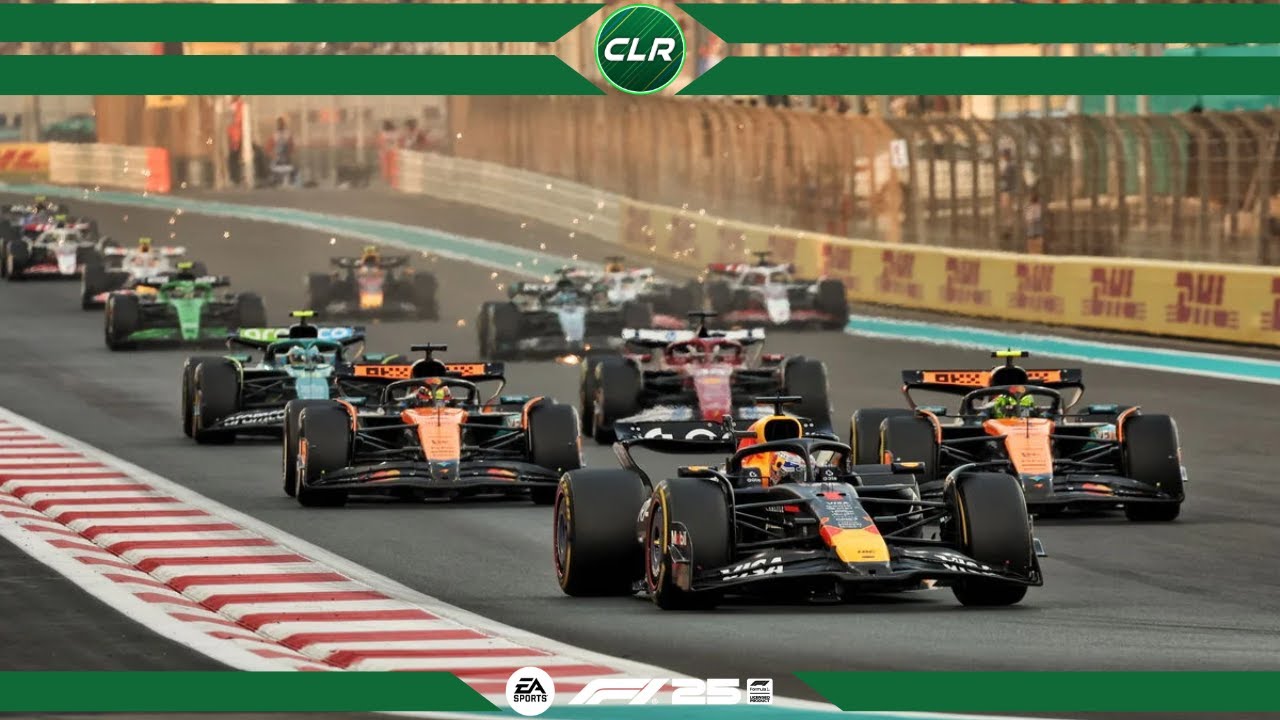 CLR THURSDAY | F1 25 SEASON 6 ROUND 5 ABU DHABI | RACE HIGHLIGHTS