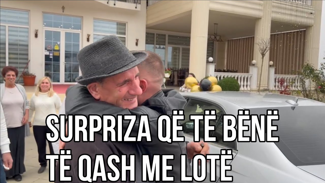 Veturë dhe iPhone për Babain nga Djali...!!! Ardhja e tij interesante