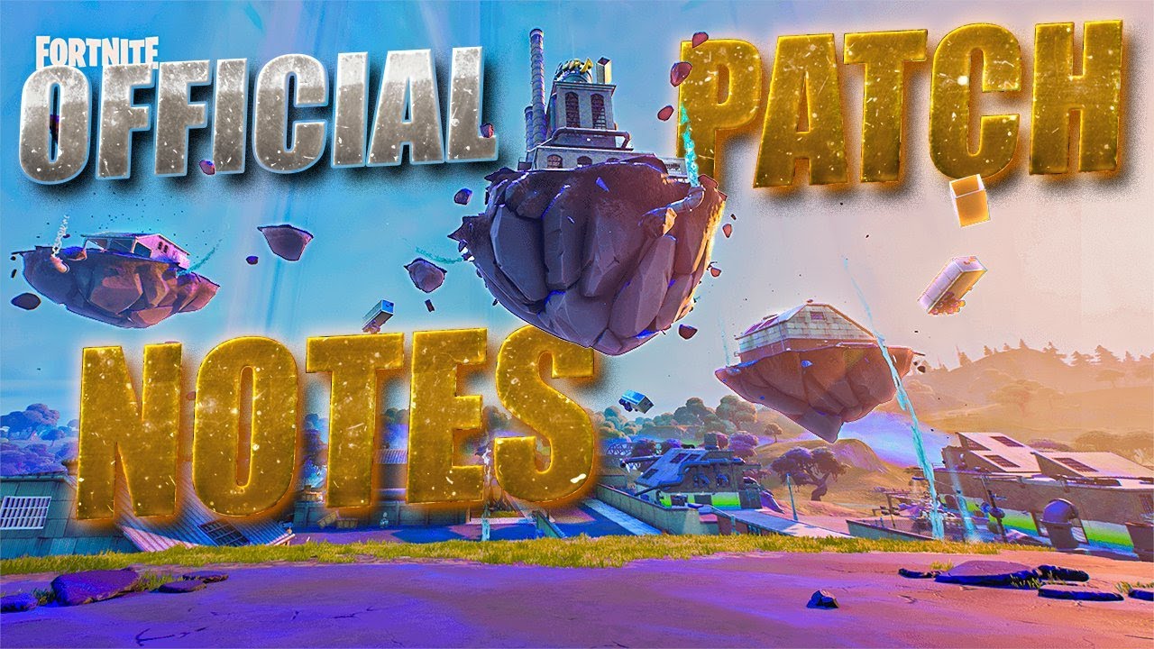 ALL That Changed In The Fortnite Update (OFFICIAL Patch Notes - Heavy AR Buff, Pulse Rifle Buff!)