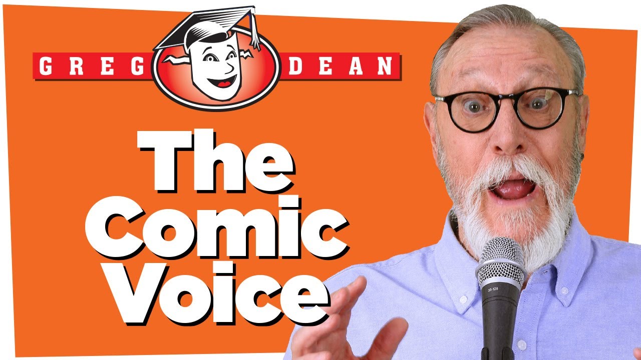 🎤The Comedic Voice | Greg Dean Stand Up Comedy Classes #standupcomedy #comedian #jokewriting