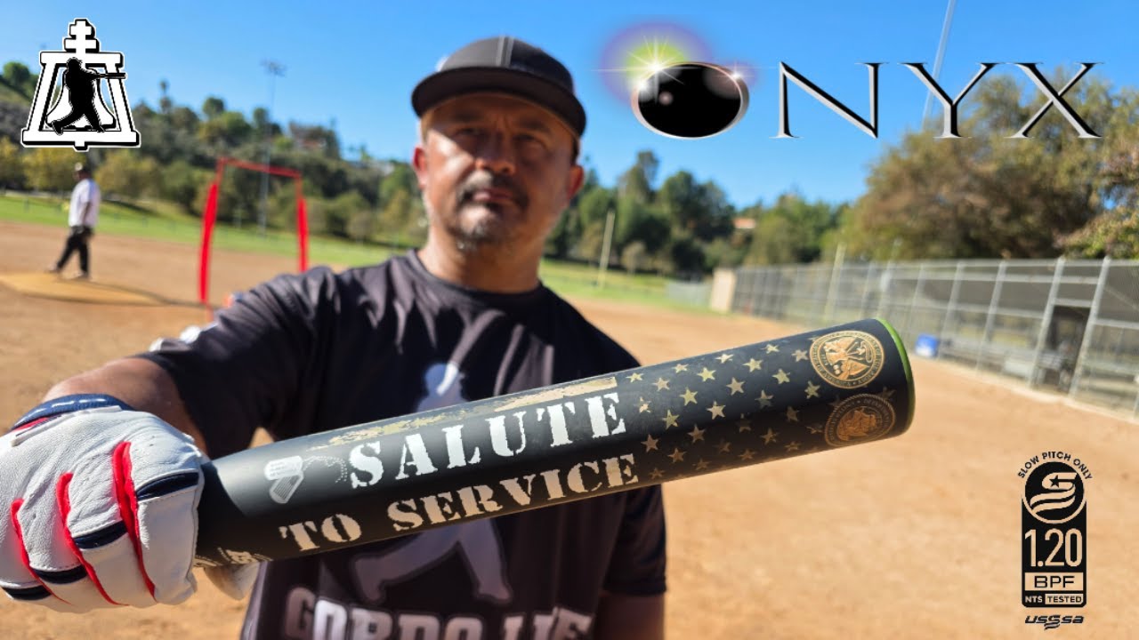 Двухкомпонентная софтбольная бита USSSA #ONYX Salute to Service #Обзор | Софтбол Gordo Life