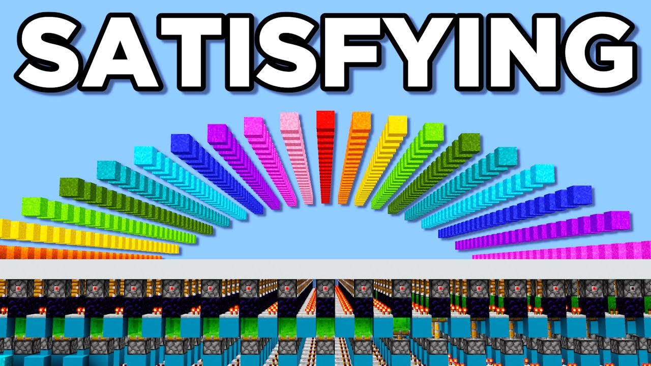 10 Most SATISFYING Redstone Machines