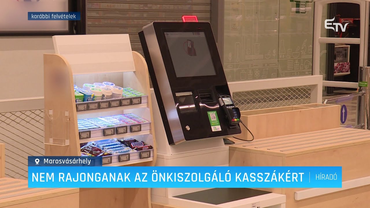 Nem rajonganak az önkiszolgáló kasszákért – Erdélyi Magyar Televízió