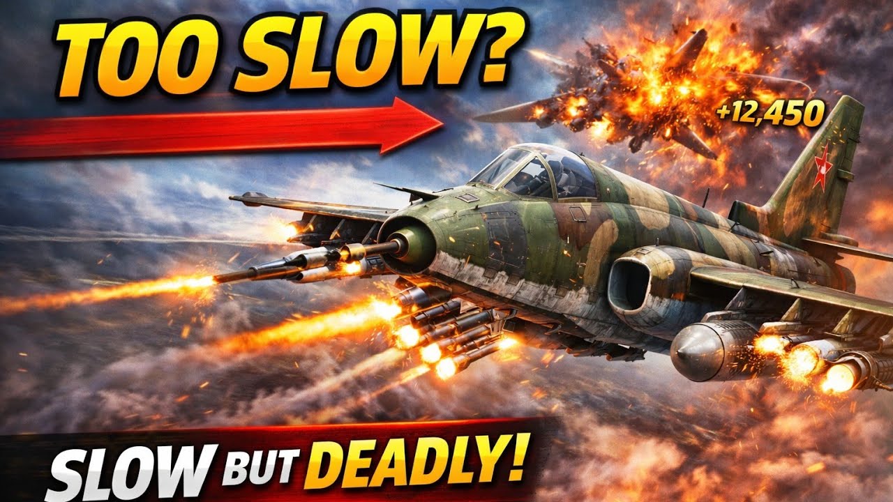 Metalstorm Su-25 Gameplay – Flying Slow but Hitting Hard! 🔥 Dominating with Power