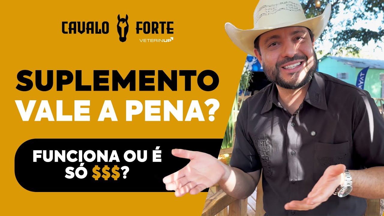Suplemento para cavalo: funciona ou é só gastar dinheiro?