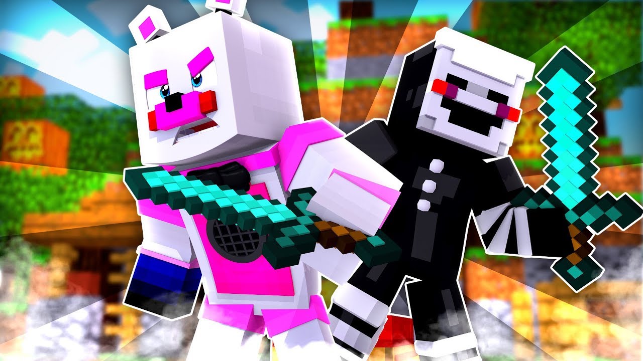 Funtime Freddy And Puppet Play Bedwars ?! | Minecraft FNAF Roleplay