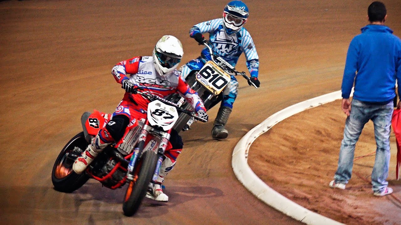 Debut de Oriol Mena | III Superprestigio Dirt Track - Barcelona 2015(UHD/4K)