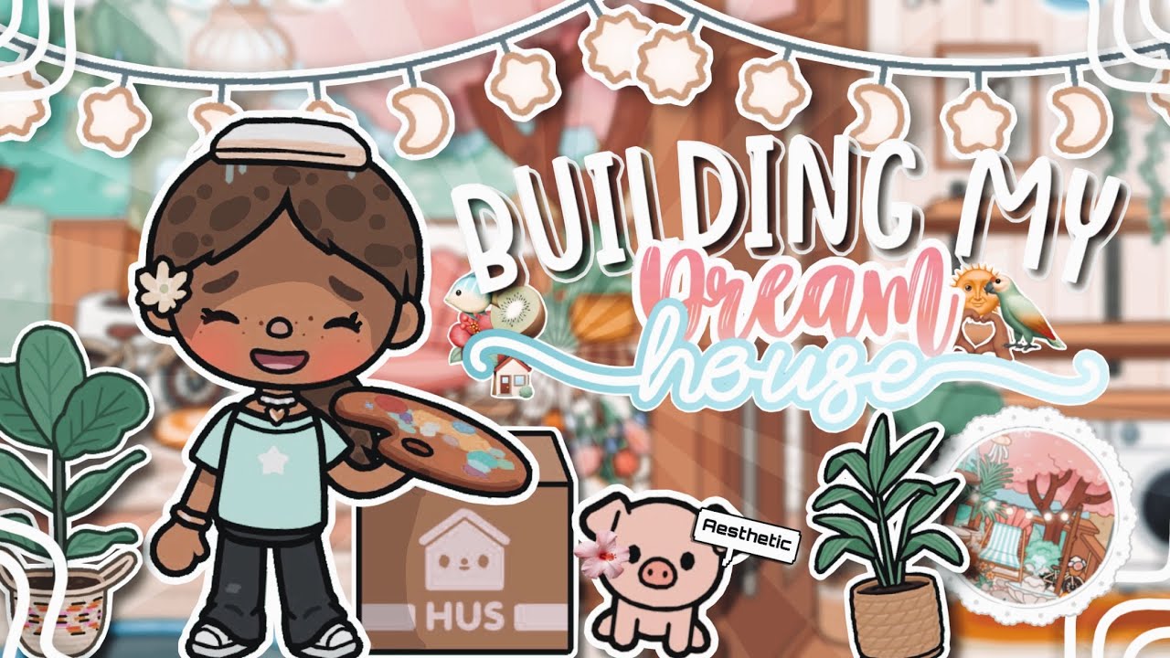 *AESTHETIC* building my DREAM autumn house 🏡🌺💫🍁 ✮꩜ .ᐟ||*VOICED🔊*|| Toca Life World Roleplay🪷🐾🌟🥨