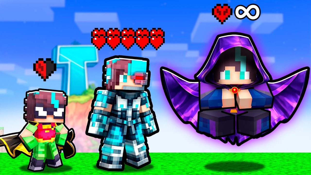 Minecraft PERO SOY Los JOVENES TITANES!