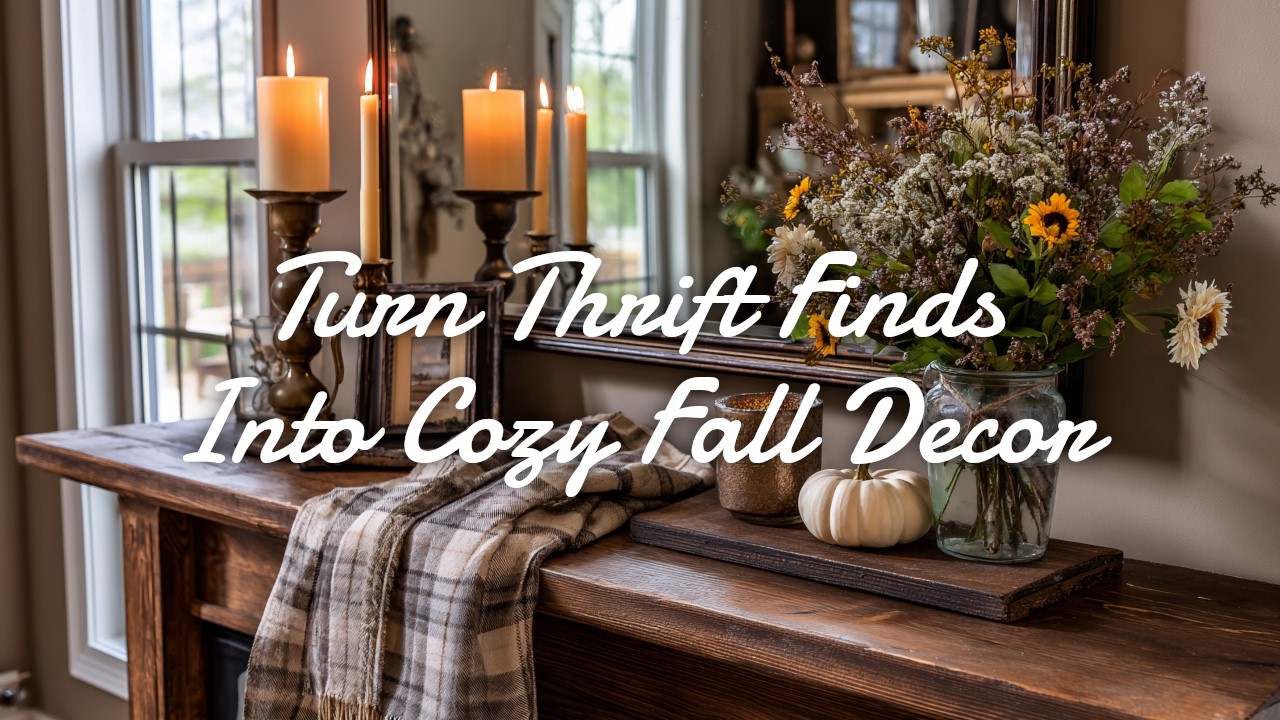 🧺 Thrifty Farmhouse Fall Decor: Unique Finds on a Budget