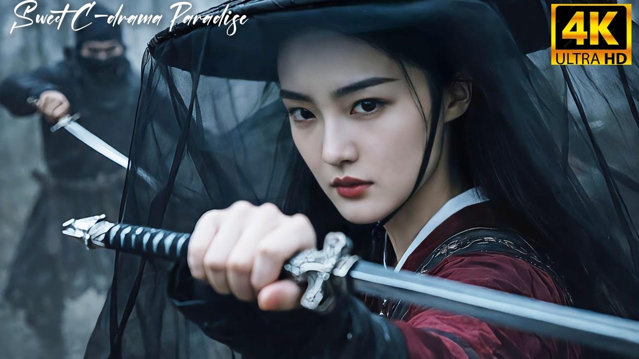 The most powerful female assassin single-handedly rescues her master, defeating hundreds of guards.💥