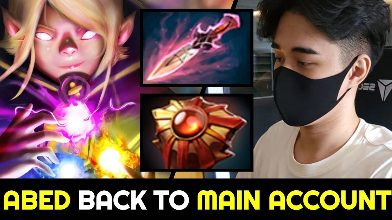 ABED back to Main Account with his Signature Invoker 7.29 Dota 2