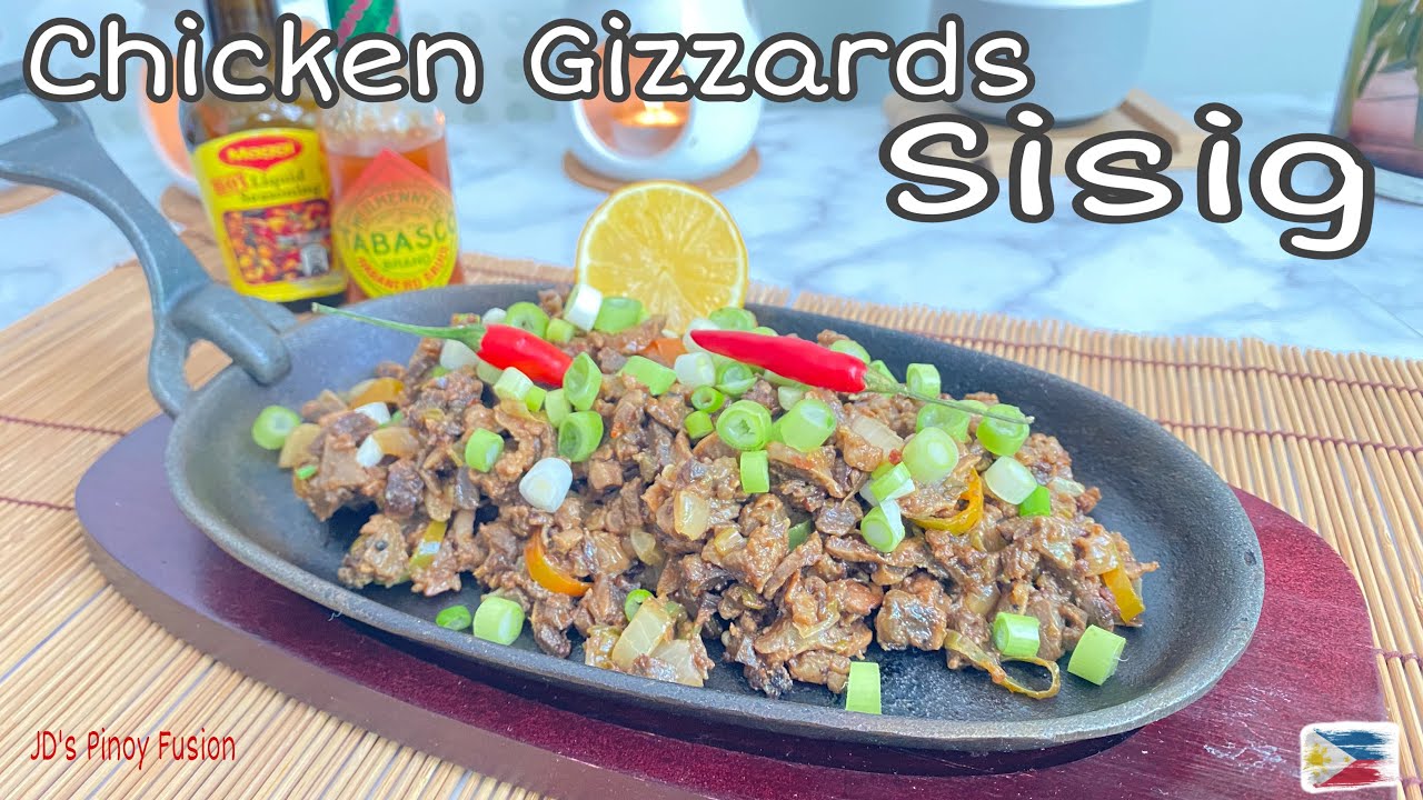 How to Cook Chicken Gizzard Sisig || Sisig Balun-Balunan.