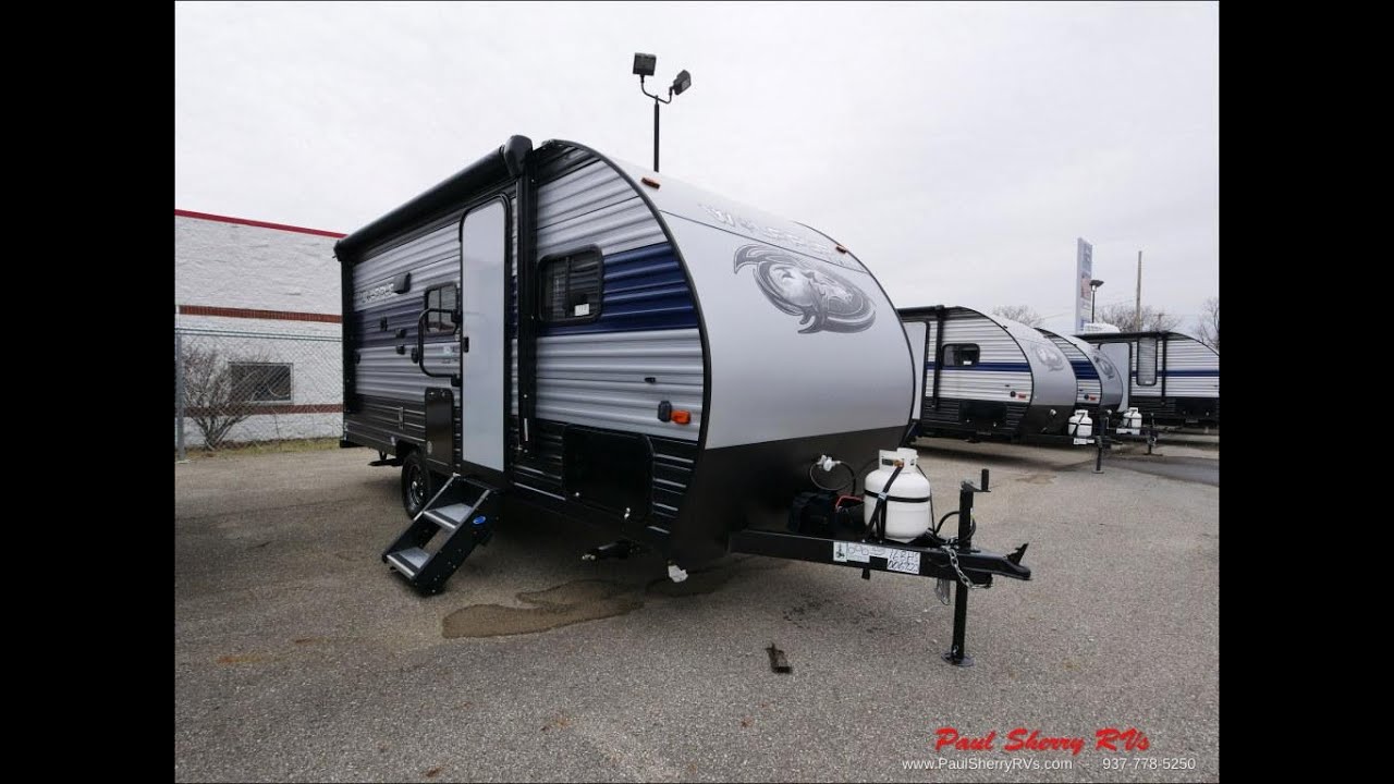 2021 Forest Wolf Pup 16BHS - Easy to Tow - Full Amenities in this Tiny Travel Trailer - Solar!