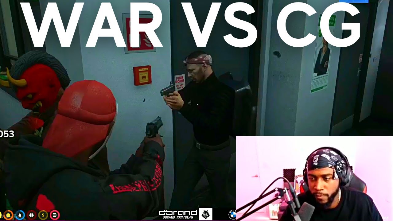 Mandem SHOOT DOWN Vinny and Ramee For Taking Bank | No Pixel 3.0 GTA RP