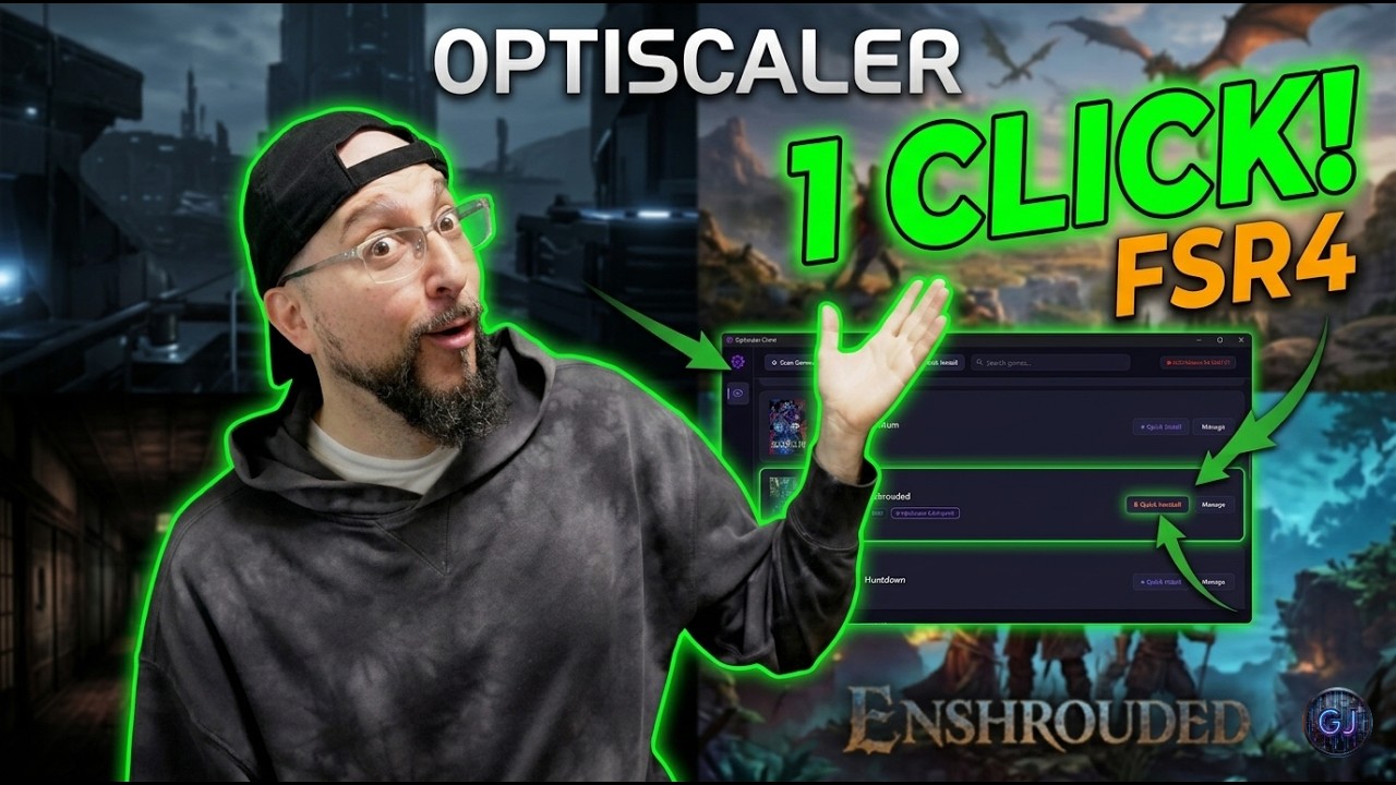 FSR4 In Every Game With 1 Click &mdash; OptiScaler Client