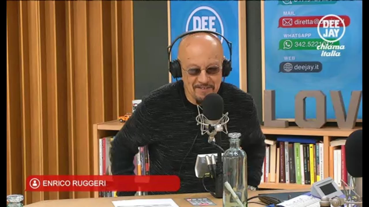La Rivoluzione di Enrico Ruggeri a Deejay Chiama Italia -2022