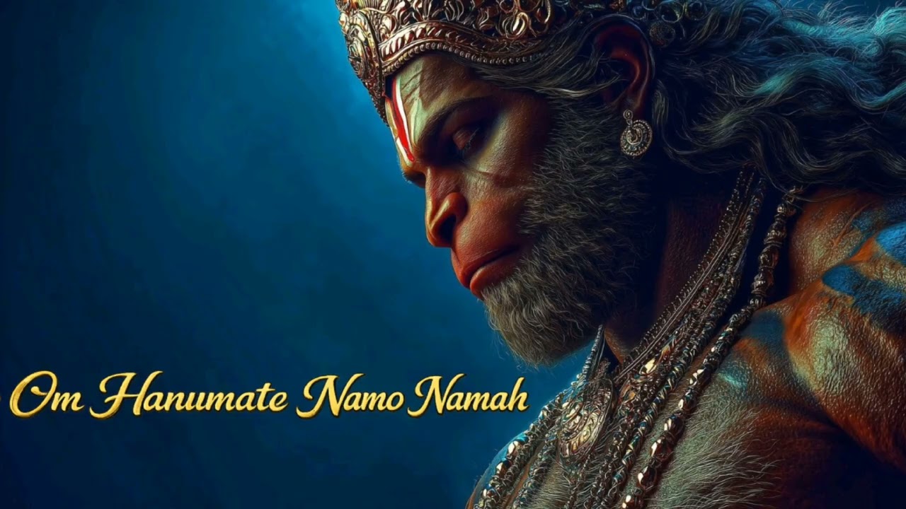 Om Hanumate Namo Namah | Hanuman Ji Powerful Mantra | Remove Fear & Negative Energy