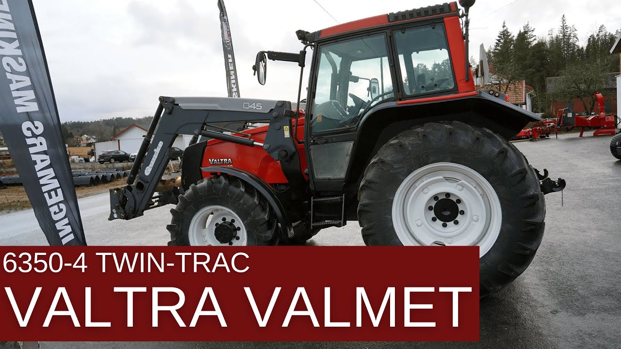 Valtra Valmet 6350-4 Twin-Trac | Ingemars Maskiner presenterar