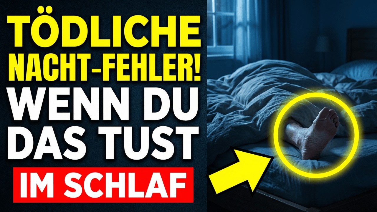 KARDIOLOGE WARNT: Diese 5 Gewohnheiten töten Sie im Schlaf – 46% sterben zwischen 22-6 Uhr