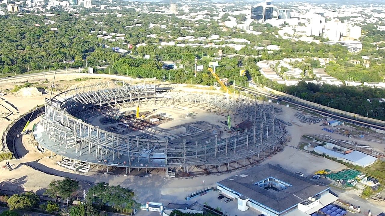 ASI ESTA QUEDANDO EL NUEVO ESTADIO DE EL SALVADOR
