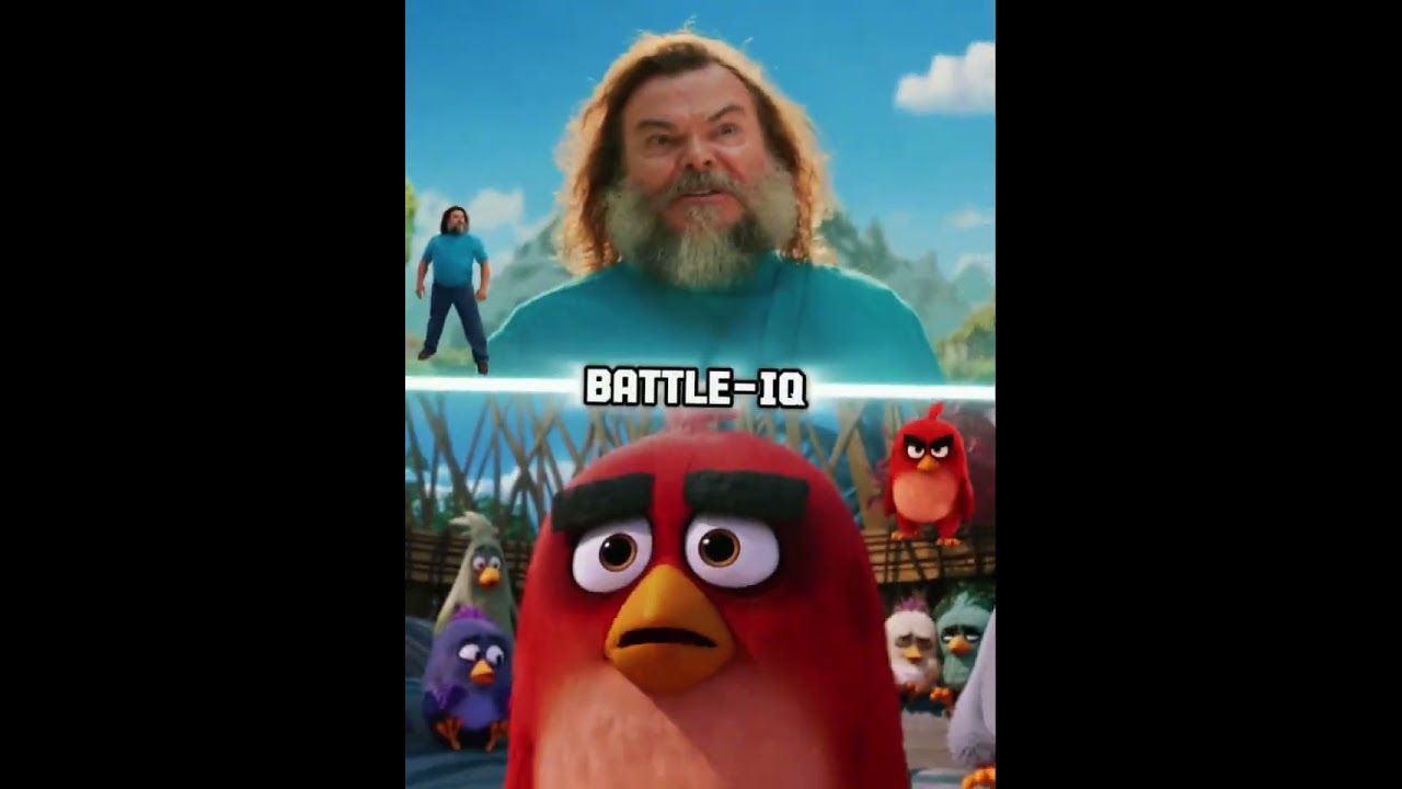 Steve vs Red #edit #aminecraftmovie #angrybirdsmovie