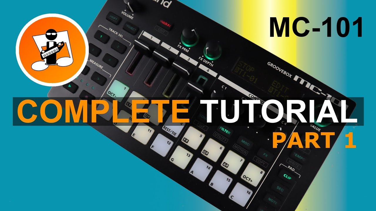 How to use the MC-101 (part 1)