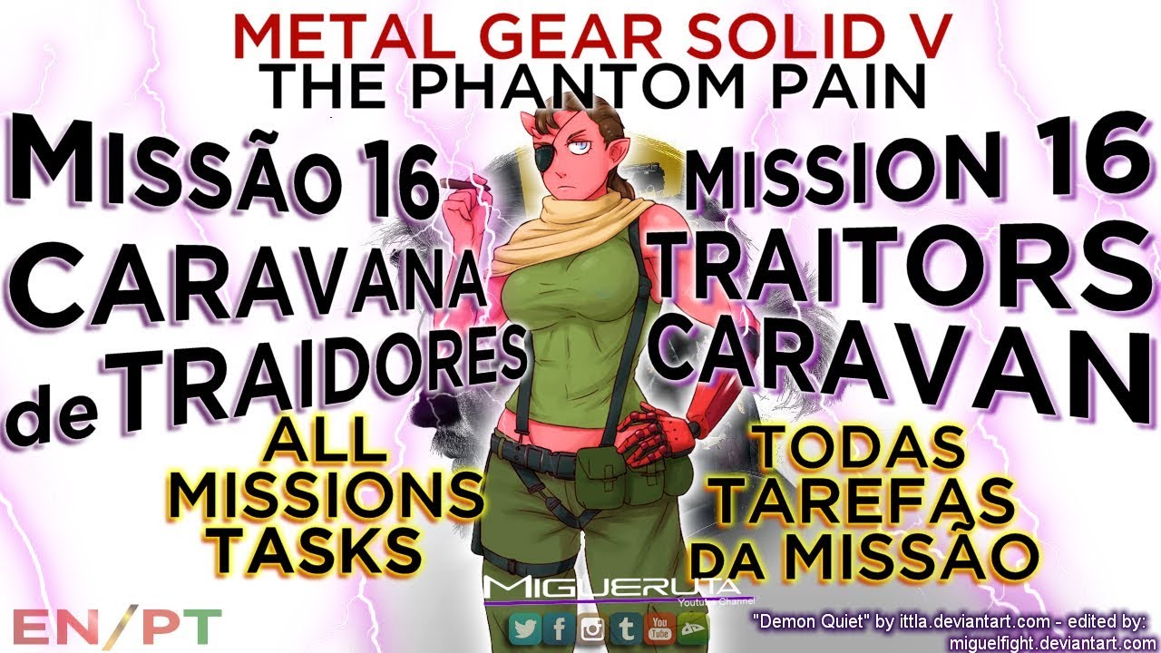 MGS5TPP How To Do Ep16 TRAITORS' CARAVAN Mission Tasks METAL GEAR SOLID V TPP Gameplay | PS4