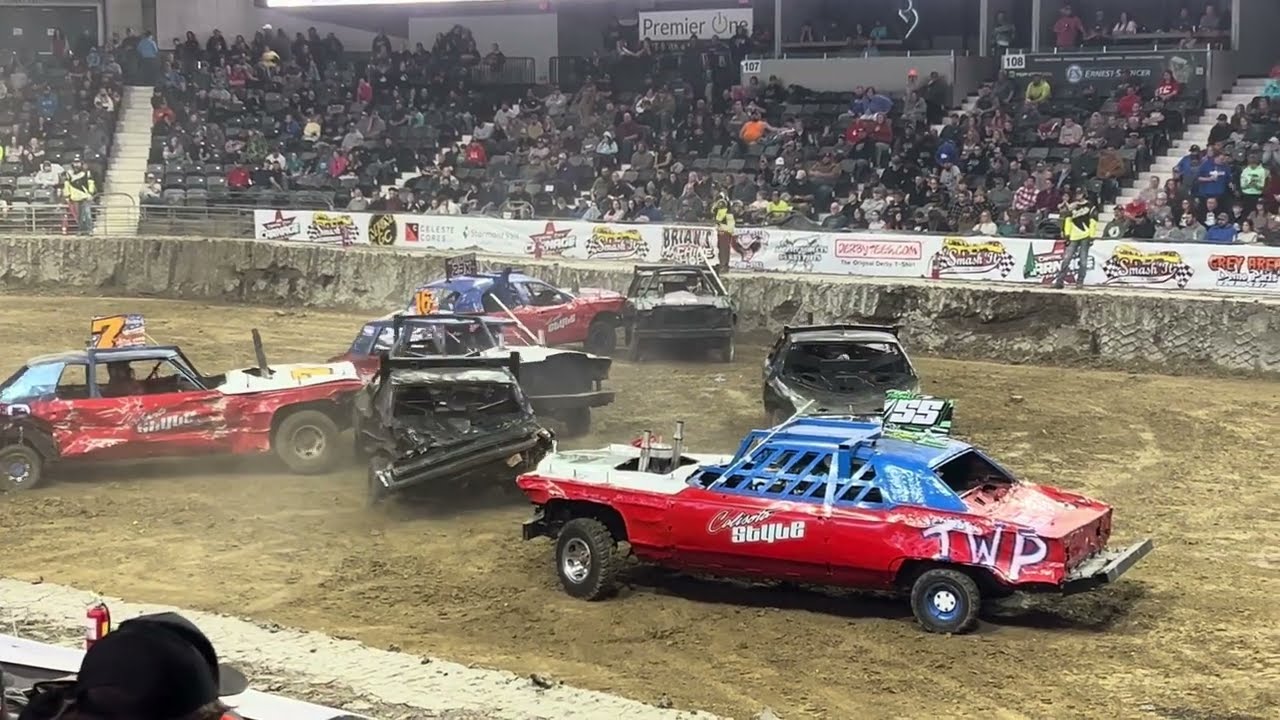 Team panda man vs Calisota Style Capital City Carnage 2025 demolition derby