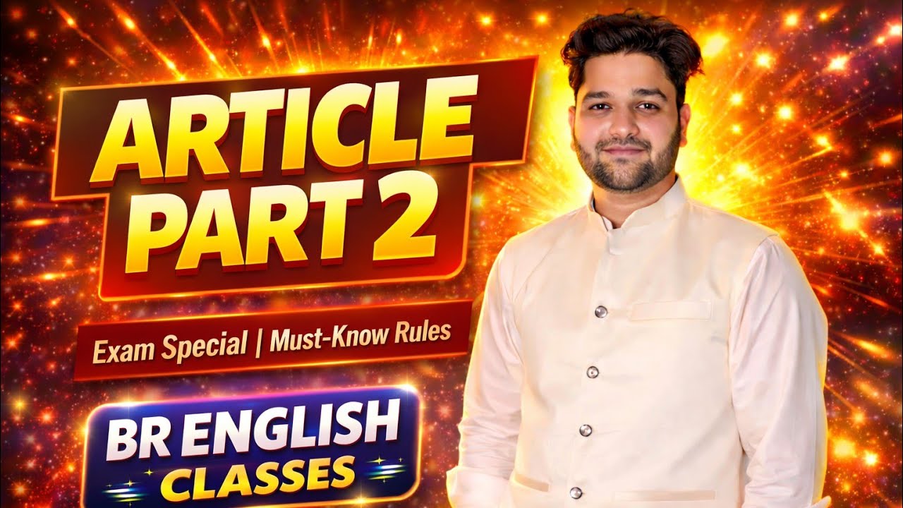 Article Part 2 | All Important Rules Explained in Easy Way | Exam Special English Grammar #article 