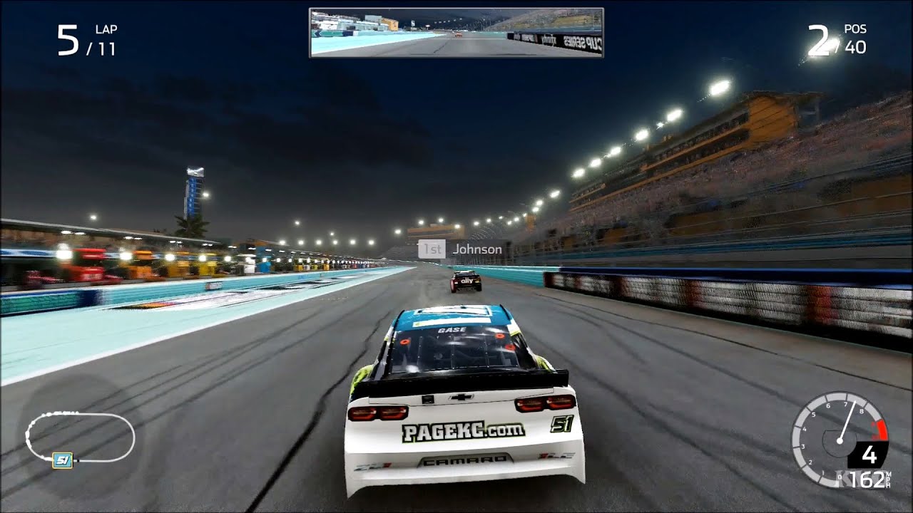 NASCAR Heat 5 - Homestead&ndash;Miami Speedway (Homestead - Florida) - Gameplay (PS4 HD) [1080p60FPS]