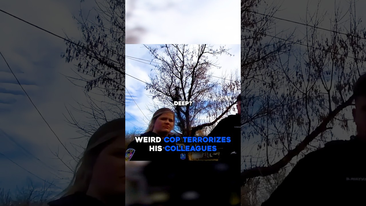 Weird Cop Terrorizes His Colleagues🤦&zwj;♂️