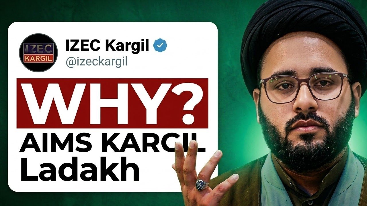 Mahfil e Jashn e Wiladat e H azrat e Zahras.a_Hjt~Islam Aga Syed TOUHA Rizvi || IZEC KARGIL Ladakh