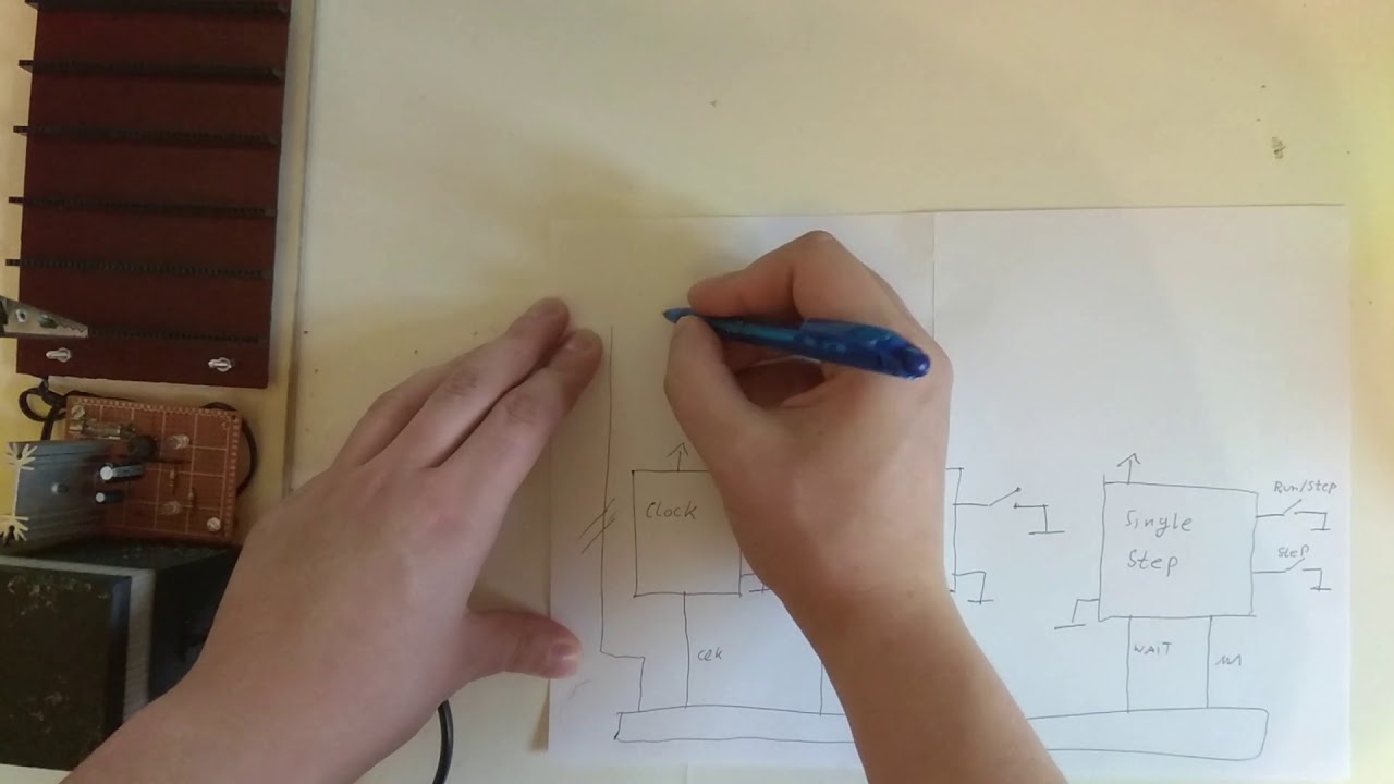 Building a Z80-Computer Part 4 : The Clock and Reset Circuit