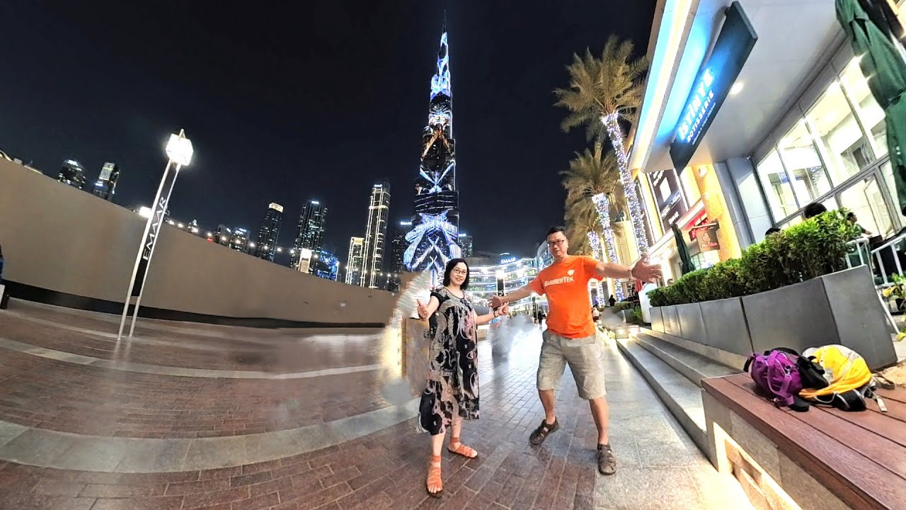 World's Tallest building: Burj Khalifa全世界最高的建築物：哈利法塔 Ski Dubai 杜拜滑雪場, Dubai Mall 杜拜購物中心